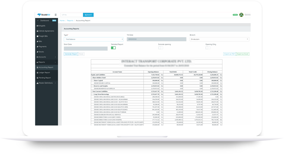 Cloud Logistics Software
